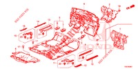 TAPIS DE SOL (2) pour Honda CR-V DIESEL 1.6 ELEGANCE 5 Portes 9 vitesses automatique 2016