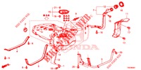 TUYAU DE REMPLISSAGE DE CARBURANT (DIESEL) pour Honda CR-V DIESEL 1.6 ELEGANCE 5 Portes 9 vitesses automatique 2016