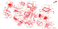 GARNITURE D'INSTRUMENT (COTE DE CONDUCTEUR) (LH) pour Honda CR-V DIESEL 1.6 EXECUTIVE NAVI 4WD 5 Portes 9 vitesses automatique 2016