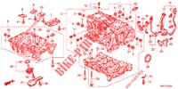BLOC CYLINDRES/CARTER D'HUILE (DIESEL) pour Honda CR-V DIESEL 2.2 LUXURY 5 Portes 5 vitesses automatique 2012