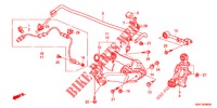 BRAS INFERIEUR ARRIERE pour Honda CR-V DIESEL 2.2 LUXURY 5 Portes 5 vitesses automatique 2012