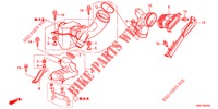 CHAMBRE DE RESONANCE (DIESEL) pour Honda CR-V DIESEL 2.2 LUXURY 5 Portes 5 vitesses automatique 2012