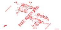COLLECTEUR D'ECHAPPEMENT (DIESEL) pour Honda CR-V DIESEL 2.2 LUXURY 5 Portes 5 vitesses automatique 2012