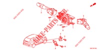 COMMUTATEUR COMBINE pour Honda CR-V DIESEL 2.2 LUXURY 5 Portes 5 vitesses automatique 2012