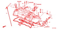COUVERCLE DE CULASSE (DIESEL) pour Honda CR-V DIESEL 2.2 LUXURY 5 Portes 5 vitesses automatique 2012