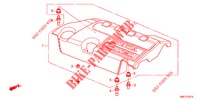 COUVERCLE DE MOTEUR (DIESEL) pour Honda CR-V DIESEL 2.2 LUXURY 5 Portes 5 vitesses automatique 2012