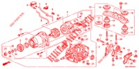 DIFFERENTIEL ARRIERE/MONTURE pour Honda CR-V DIESEL 2.2 LUXURY 5 Portes 5 vitesses automatique 2012