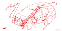 FAISCEAU DES FILS (LH) (2) pour Honda CR-V DIESEL 2.2 LUXURY 5 Portes 5 vitesses automatique 2012