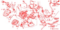 LEVIER DE SELECTION (LH) pour Honda CR-V DIESEL 2.2 LUXURY 5 Portes 5 vitesses automatique 2012