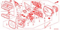 MIROIR pour Honda CR-V DIESEL 2.2 LUXURY 5 Portes 5 vitesses automatique 2012