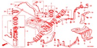 RESERVOIR A CARBURANT (DIESEL) pour Honda CR-V DIESEL 2.2 LUXURY 5 Portes 5 vitesses automatique 2012