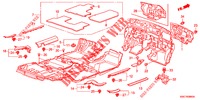 TAPIS DE SOL pour Honda CR-V DIESEL 2.2 LUXURY 5 Portes 5 vitesses automatique 2012