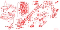 UNITE DE COMMANDE (CABINE) (LH) (1) pour Honda CR-V DIESEL 2.2 LUXURY 5 Portes 5 vitesses automatique 2012