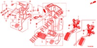 PEDALE (LH) pour Honda CR-V DIESEL 1.6 COMFORT 5 Portes 9 vitesses automatique 2017