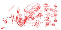 UNITE DE COMMANDE (COMPARTIMENT MOTEUR) (1) (DIESEL) pour Honda CR-V DIESEL 1.6 ELEGANCE 5 Portes 9 vitesses automatique 2017