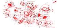 GARNITURE D'INSTRUMENT (COTE DE CONDUCTEUR) (LH) pour Honda CR-V DIESEL 1.6 EXECUTIVE NAVI 5 Portes 6 vitesses manuelles 2017
