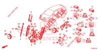 UNITE DE COMMANDE (COMPARTIMENT MOTEUR) (1) (DIESEL) pour Honda CR-V DIESEL 1.6 EXECUTIVE NAVI 5 Portes 6 vitesses manuelles 2017