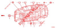 ANNEAU (INFERIEUR) pour Honda CR-V DIESEL 1.6 EXECUTIVE NAVI 5 Portes 9 vitesses automatique 2017