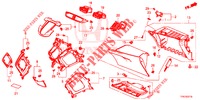 GARNITURE D'INSTRUMENT (COTE DE PASSAGER) (LH) pour Honda CR-V HYBRID 2.0 BASE 5 Portes Electronique CVT 2019