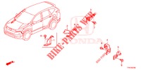 SUPPORT FAISCEAU FILS pour Honda CR-V HYBRID 2.0 BASE 5 Portes Electronique CVT 2019