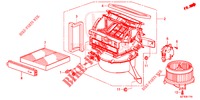 SOUFFLERIE DE CHAUFFAGE (LH) pour Honda CR-Z IMA THIS IS 3 Portes 6 vitesses manuelles 2013