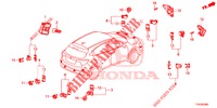 CAPTEUR DE STATIONNEMENT pour Honda HR-V DIESEL 1.6 EXCLUSIVE 5 Portes 6 vitesses manuelles 2016