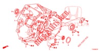 CARTER D'EMBRAYAGE (DIESEL) pour Honda HR-V DIESEL 1.6 EXCLUSIVE 5 Portes 6 vitesses manuelles 2016