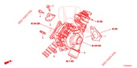 TURBOCOMPRESSEUR (DIESEL) pour Honda HR-V DIESEL 1.6 EXCLUSIVE 5 Portes 6 vitesses manuelles 2016