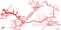 CONDUITES DE FREIN (VSA) (LH) pour Honda HR-V 1.5 EXCLUSIVE 5 Portes 6 vitesses manuelles 2017