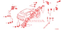 CAPTEUR DE STATIONNEMENT pour Honda HR-V 1.5 EXCLUSIVE 5 Portes full automatique 2017
