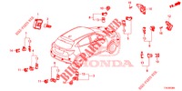 CAPTEUR DE STATIONNEMENT pour Honda HR-V 1.5 EXECUTIVE 5 Portes 6 vitesses manuelles 2017