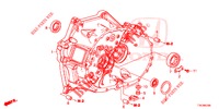 CARTER D'EMBRAYAGE (1.5L) pour Honda HR-V 1.5 EXECUTIVE 5 Portes 6 vitesses manuelles 2017