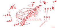 CAPTEUR DE STATIONNEMENT pour Honda HR-V DIESEL 1.6 EXCLUSIVE 5 Portes 6 vitesses manuelles 2017