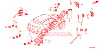 CAPTEUR DE STATIONNEMENT pour Honda HR-V DIESEL 1.6 EXECUTIVE 5 Portes 6 vitesses manuelles 2017