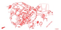 CARTER D'EMBRAYAGE (DIESEL) pour Honda HR-V DIESEL 1.6 EXECUTIVE 5 Portes 6 vitesses manuelles 2017