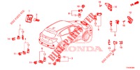 CAPTEUR DE STATIONNEMENT pour Honda HR-V 1.5 EXCLUSIVE 5 Portes 6 vitesses manuelles 2018