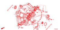 CARTER D'EMBRAYAGE (1.5L) pour Honda HR-V 1.5 EXCLUSIVE 5 Portes 6 vitesses manuelles 2018