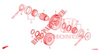 ARBRE DE SORTIE pour Honda HR-V 1.5 EXCLUSIVE 5 Portes full automatique 2018