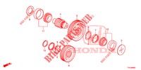ARBRE DE SORTIE pour Honda HR-V 1.5 EXECUTIVE 5 Portes full automatique 2018