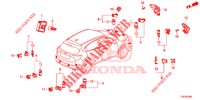CAPTEUR DE STATIONNEMENT pour Honda HR-V DIESEL 1.6 EXECUTIVE 5 Portes 6 vitesses manuelles 2018