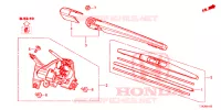 ESSUIE GLACE ARRIERE pour Honda HRV DIESEL EXECUTIVE 5 Portes 6 vitesses manuelles 2018