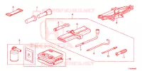 OUTILS/CRIC pour Honda HRV DIESEL EXECUTIVE 5 Portes 6 vitesses manuelles 2018