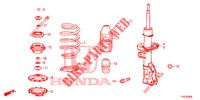 AMORTISSEUR AVANT (KE/KG) pour Honda HR-V 1.5 ELEGANCE 5 Portes full automatique 2019
