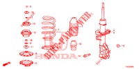 AMORTISSEUR AVANT (KE/KG) pour Honda HR-V 1.5 EXCLUSIVE NAVI 5 Portes 6 vitesses manuelles 2019