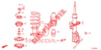 AMORTISSEUR AVANT (KE/KG) pour Honda HR-V 1.5 EXCLUSIVE NAVI 5 Portes full automatique 2019