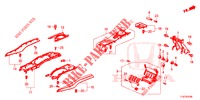 CONSOLE CENTRALE (SUPERIEUR) (LH) pour Honda HR-V DIESEL 1.6 COMFORT 5 Portes 6 vitesses manuelles 2019