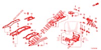 CONSOLE CENTRALE (SUPERIEUR) (LH) pour Honda HR-V DIESEL 1.6 EXECUTIVE 5 Portes 6 vitesses manuelles 2019