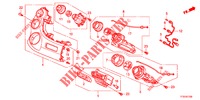COMMANDE DE CHAUFFAGE (LH) pour Honda JAZZ 1.2 S 5 Portes 5 vitesses manuelles 2012