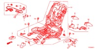 COMP. DE SIEGE AV. (G.) (2) pour Honda JAZZ 1.2 S 5 Portes 5 vitesses manuelles 2012