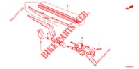 ESSUIE GLACE ARRIERE pour Honda JAZZ 1.2 S 5 Portes 5 vitesses manuelles 2012